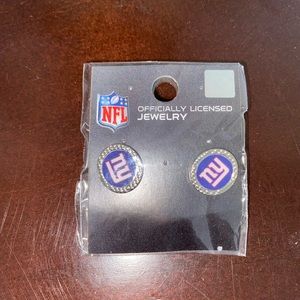 New York giants earrings